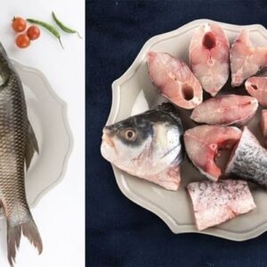 Rohu / Rui Full with Head (Size/Grade: 1-2kg)