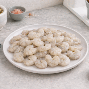 White Prawns - medium size Cleaned 250 g (20-30 pcs)